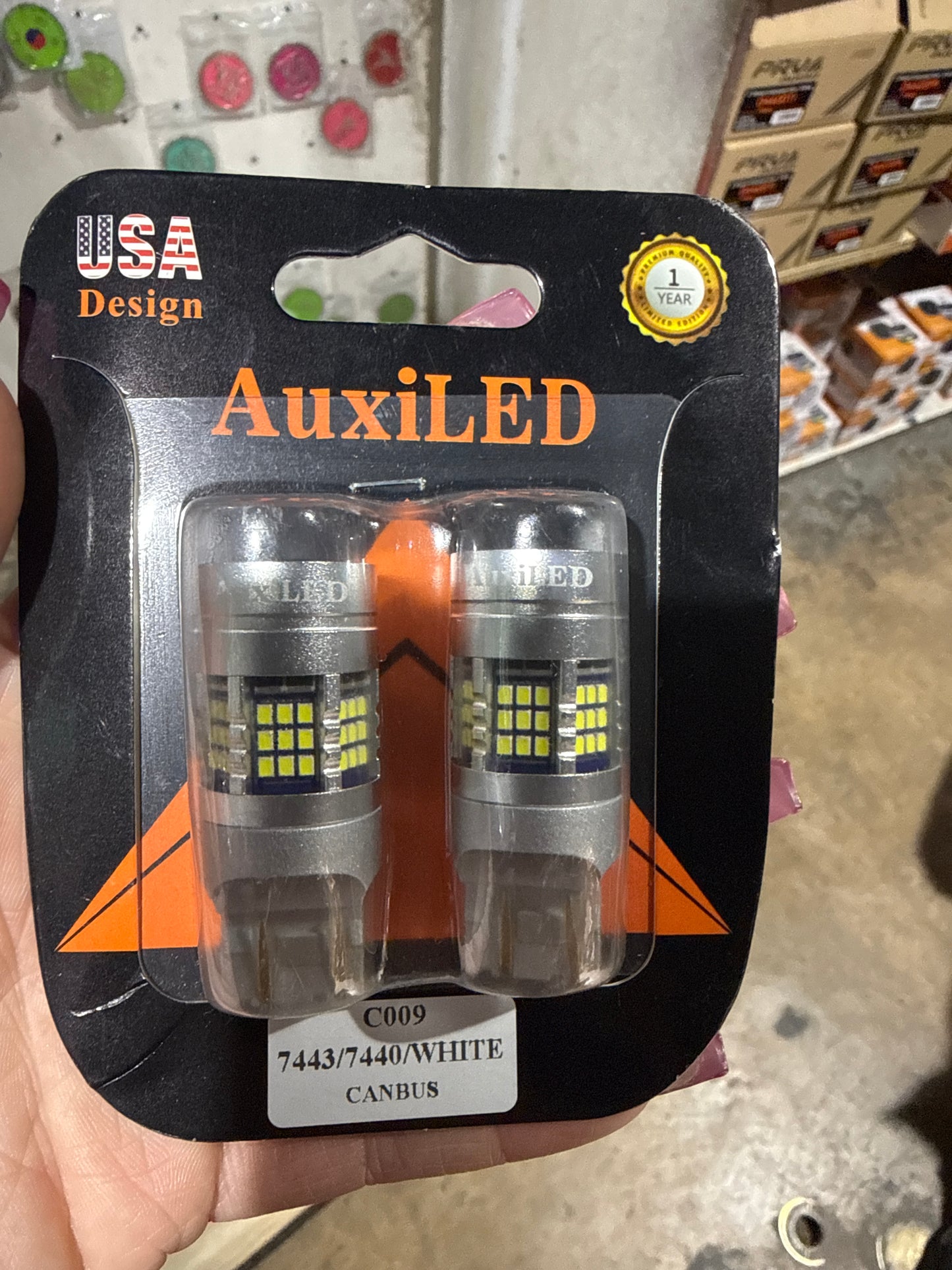 Auxiled lights