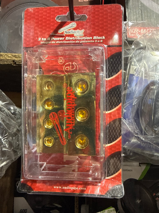 Audiophile distribution block